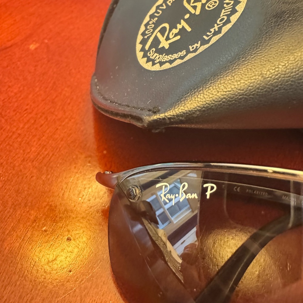 Ray-Ban Black Sunglasses polarized gunmetal gray - Picture 4 of 5